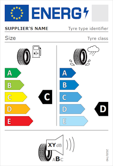 Tyre Label for CONTINENTAL CONTINENTAL PREMIUM CONTACT 6 225/45R18
